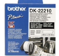 Brother DK-22210 Continuous Paper Tape Brother DK-22210 Continuous Paper Tape